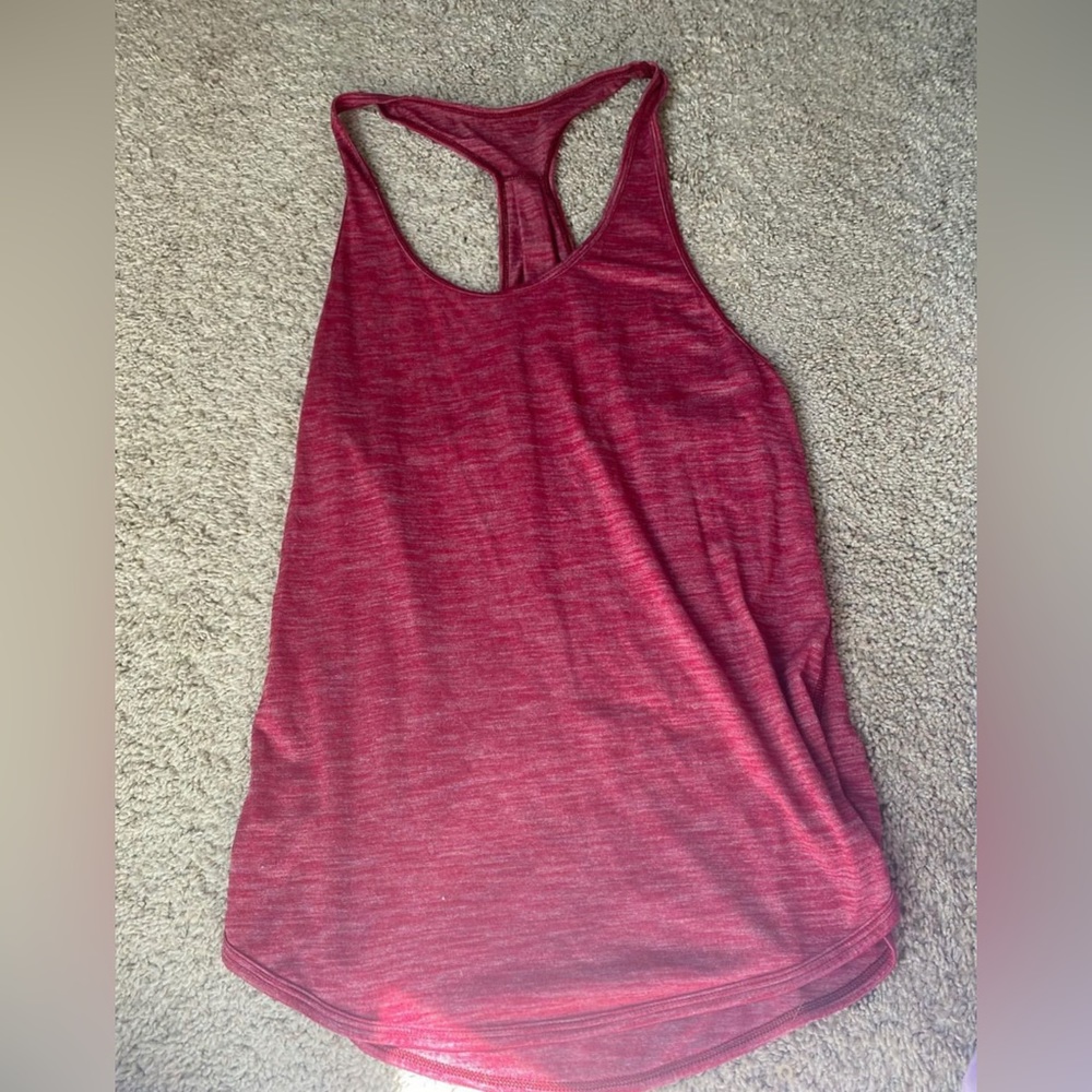 maroon lulu lemon tank